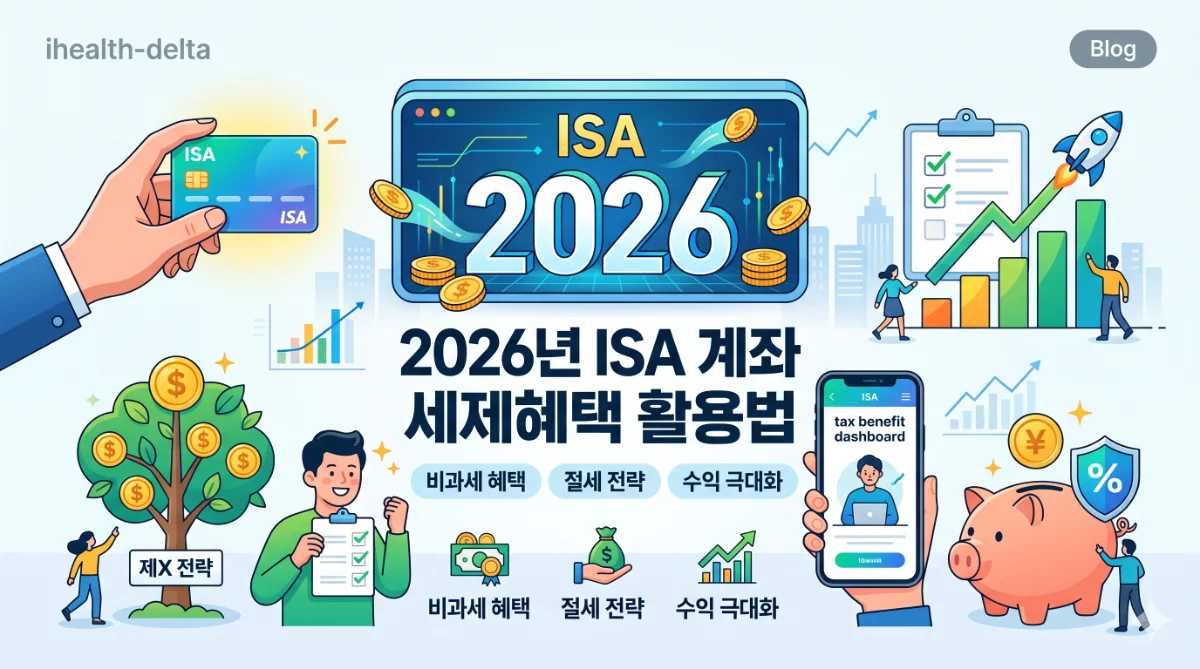 2026년 ISA 계좌 세제혜택 활용법