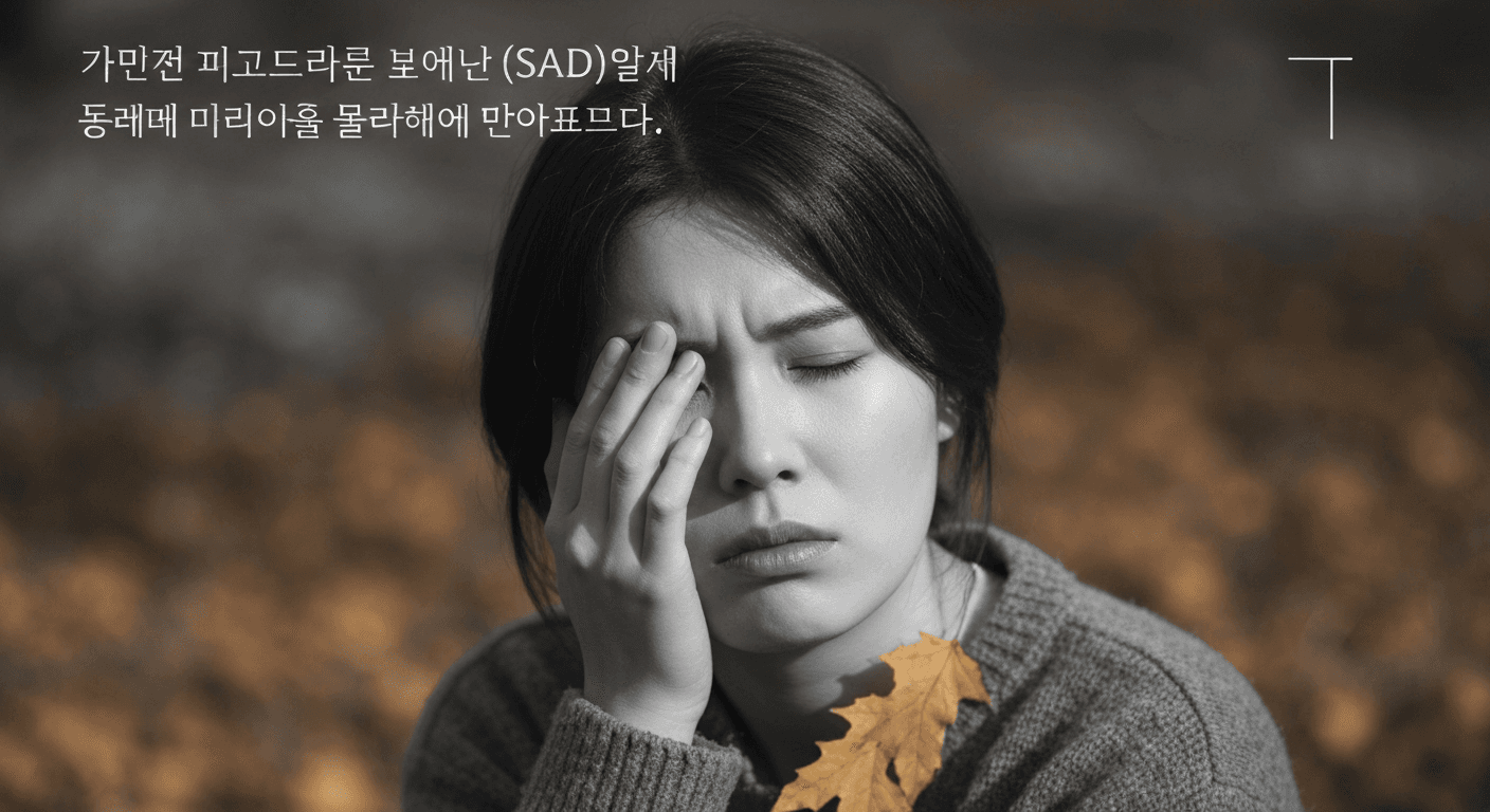 계절성 정서 장애(SAD)의 증상과 치료